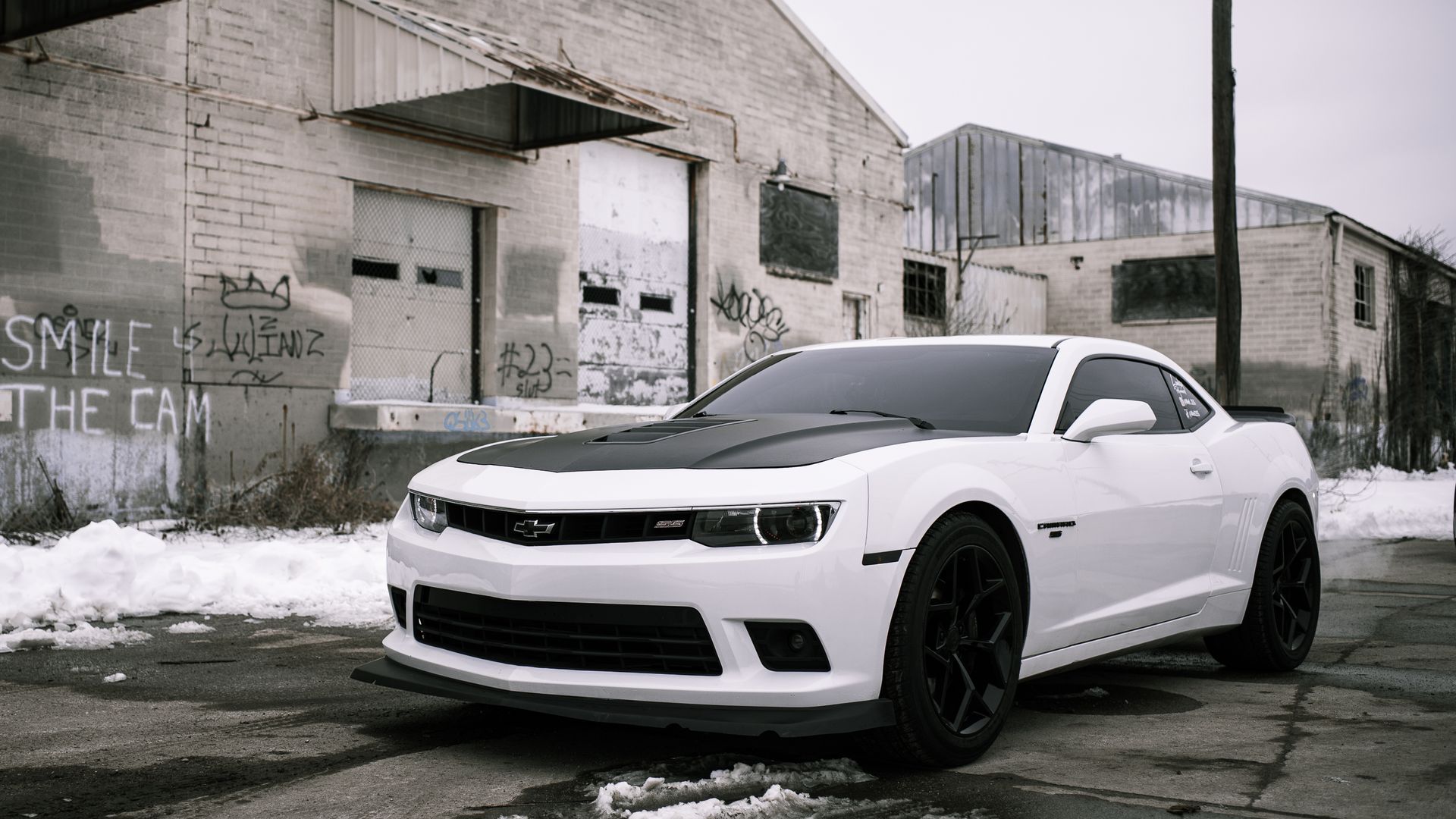 White Camaro