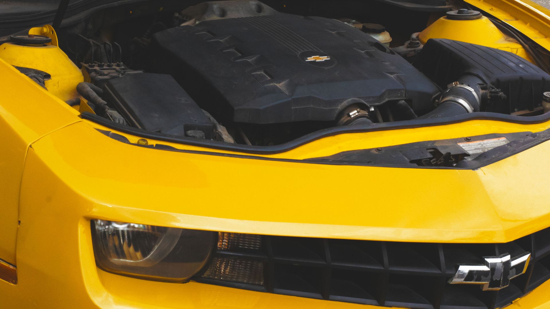 Yellow Camaro