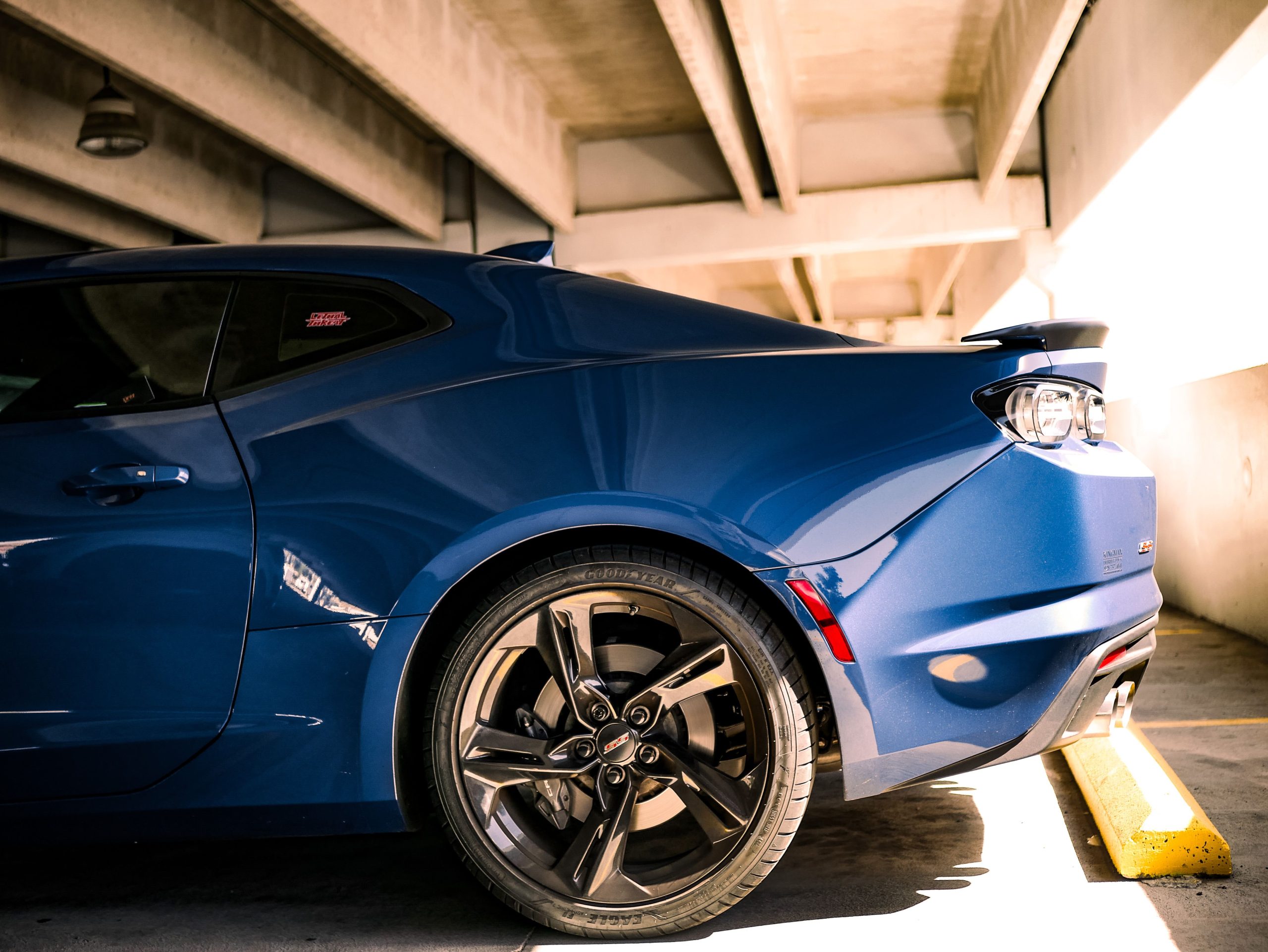 Member Name's 2021 Camaro SS · Riverside Blue